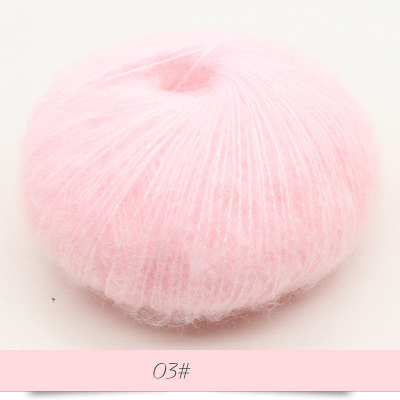 KTX-486547 Baby Mohair Sweater, Scarf, and Shawl for Spring, Autumn, and Winter Use