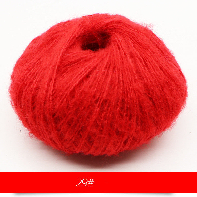 KTX-486547 Baby Mohair Sweater, Scarf, and Shawl for Spring, Autumn, and Winter Use