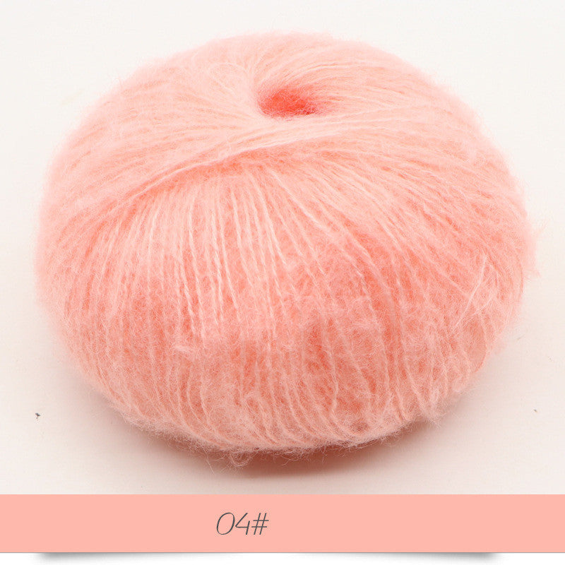 KTX-486547 Baby Mohair Sweater, Scarf, and Shawl for Spring, Autumn, and Winter Use