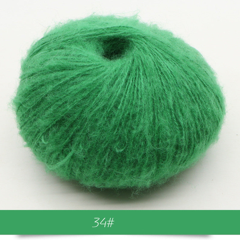 KTX-486547 Baby Mohair Sweater, Scarf, and Shawl for Spring, Autumn, and Winter Use