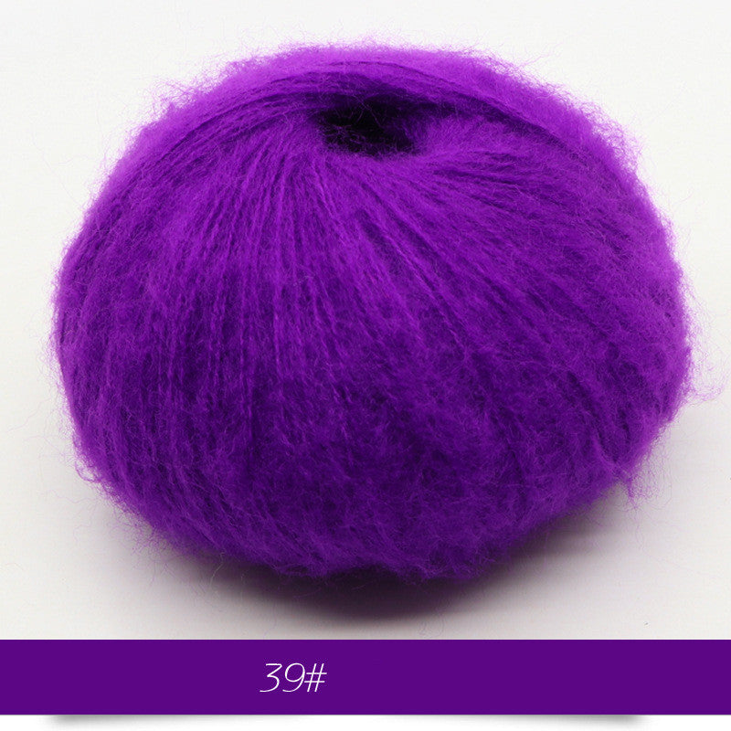 KTX-486547 Baby Mohair Sweater, Scarf, and Shawl for Spring, Autumn, and Winter Use