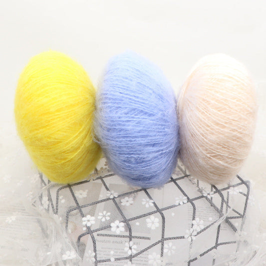 KTX-486547 Baby Mohair Sweater, Scarf, and Shawl for Spring, Autumn, and Winter Use