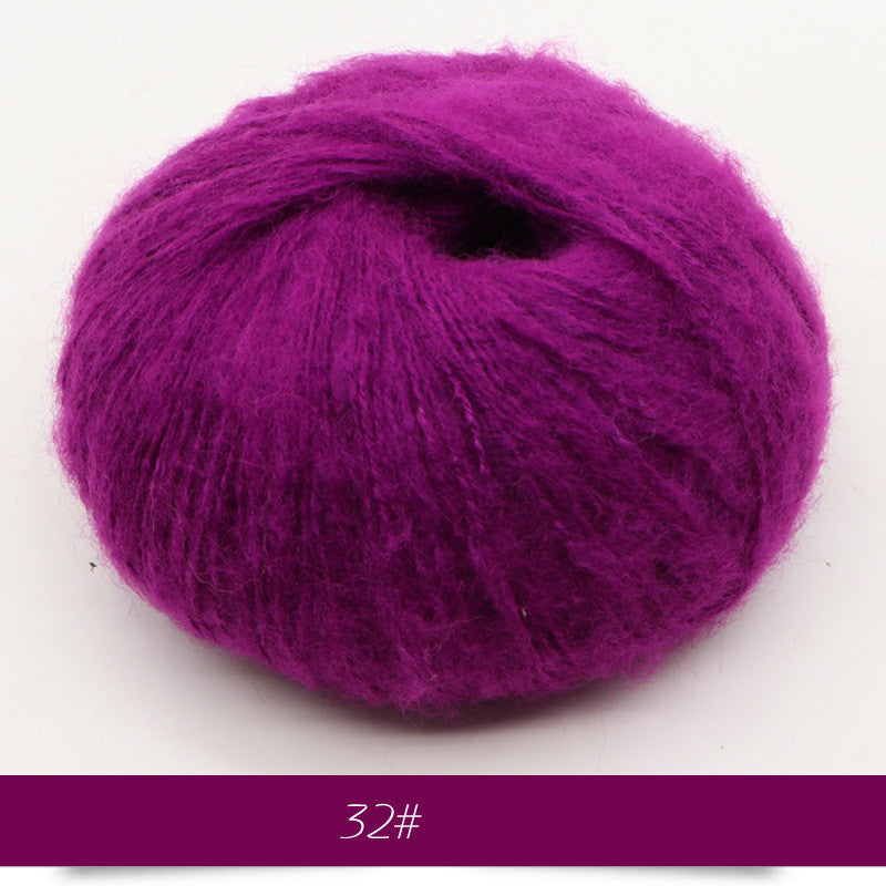 KTX-486547 Baby Mohair Sweater, Scarf, and Shawl for Spring, Autumn, and Winter Use