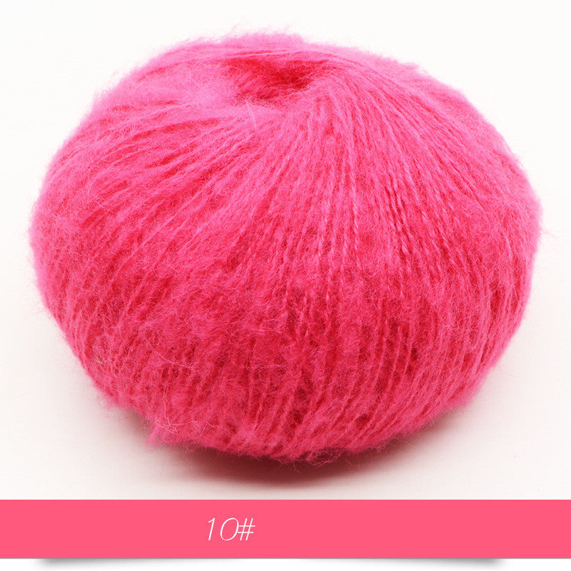 KTX-486547 Baby Mohair Sweater, Scarf, and Shawl for Spring, Autumn, and Winter Use