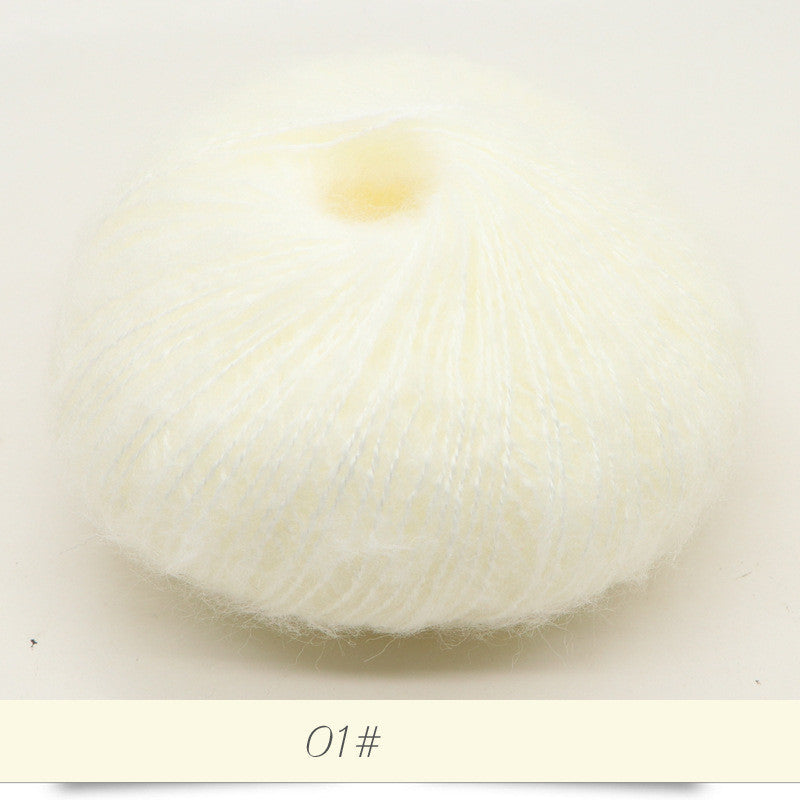 KTX-486547 Baby Mohair Sweater, Scarf, and Shawl for Spring, Autumn, and Winter Use