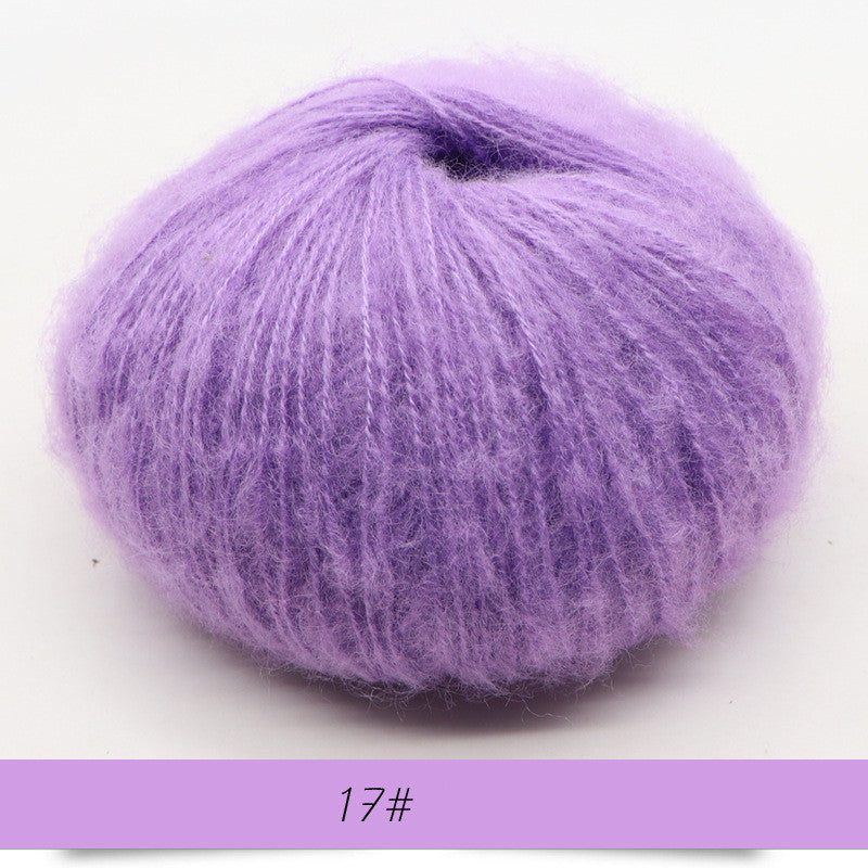 KTX-486547 Baby Mohair Sweater, Scarf, and Shawl for Spring, Autumn, and Winter Use