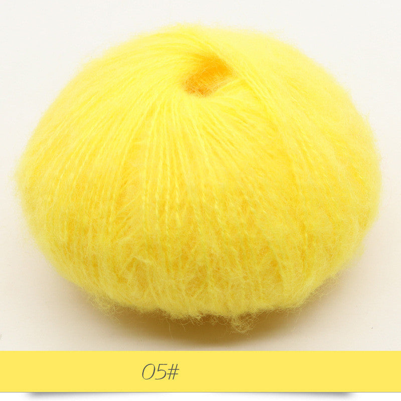 KTX-486547 Baby Mohair Sweater, Scarf, and Shawl for Spring, Autumn, and Winter Use