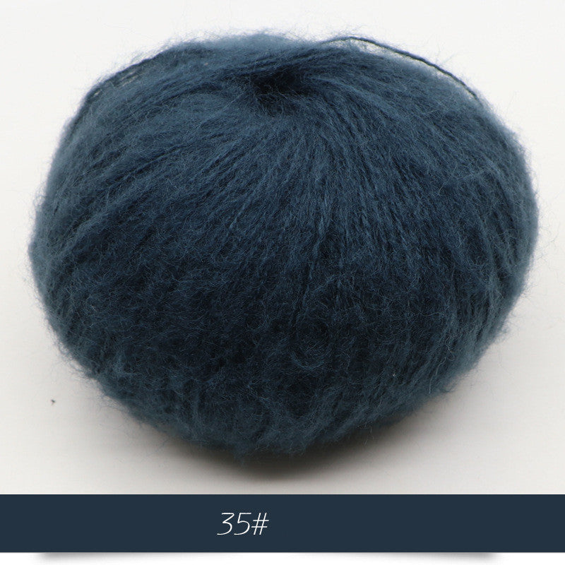 KTX-486547 Baby Mohair Sweater, Scarf, and Shawl for Spring, Autumn, and Winter Use