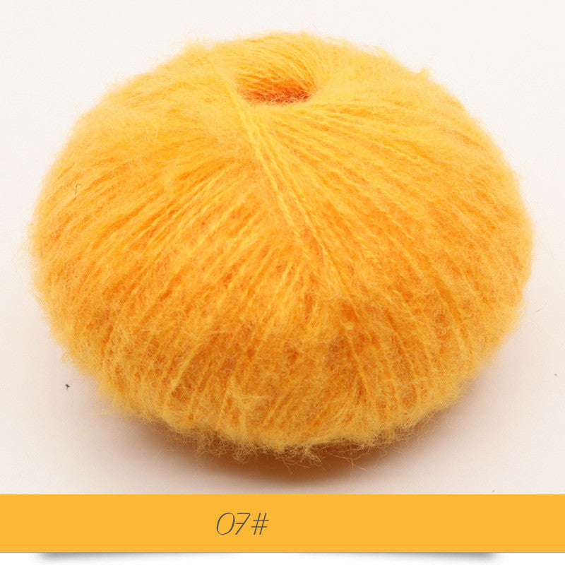 KTX-486547 Baby Mohair Sweater, Scarf, and Shawl for Spring, Autumn, and Winter Use