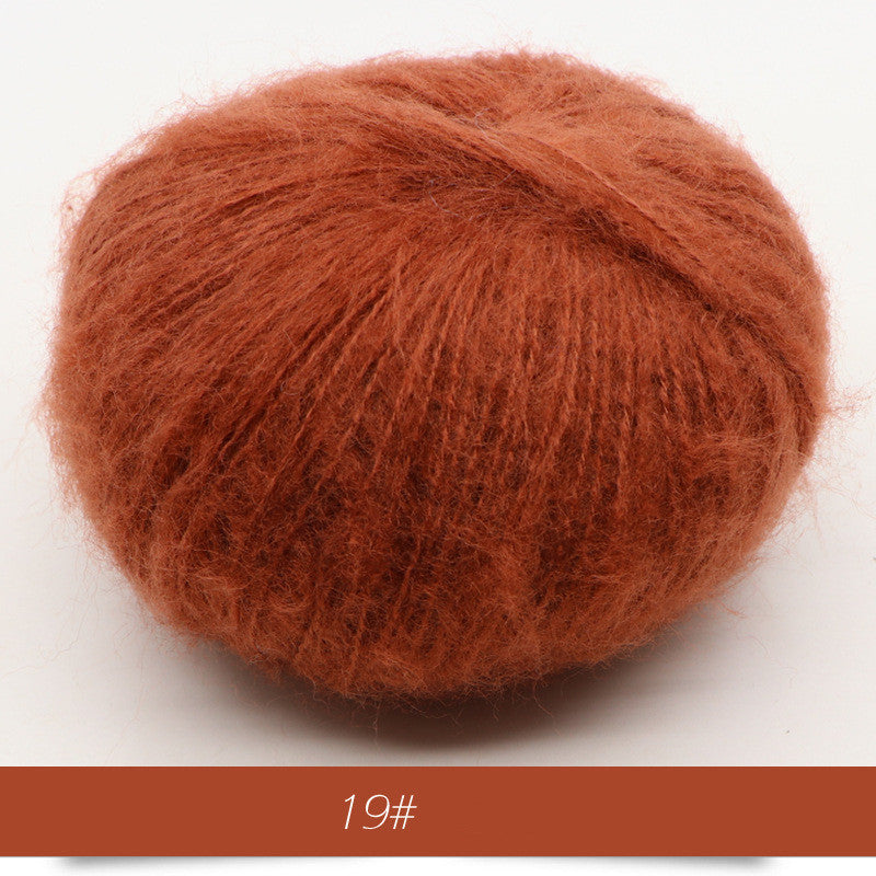 KTX-486547 Baby Mohair Sweater, Scarf, and Shawl for Spring, Autumn, and Winter Use
