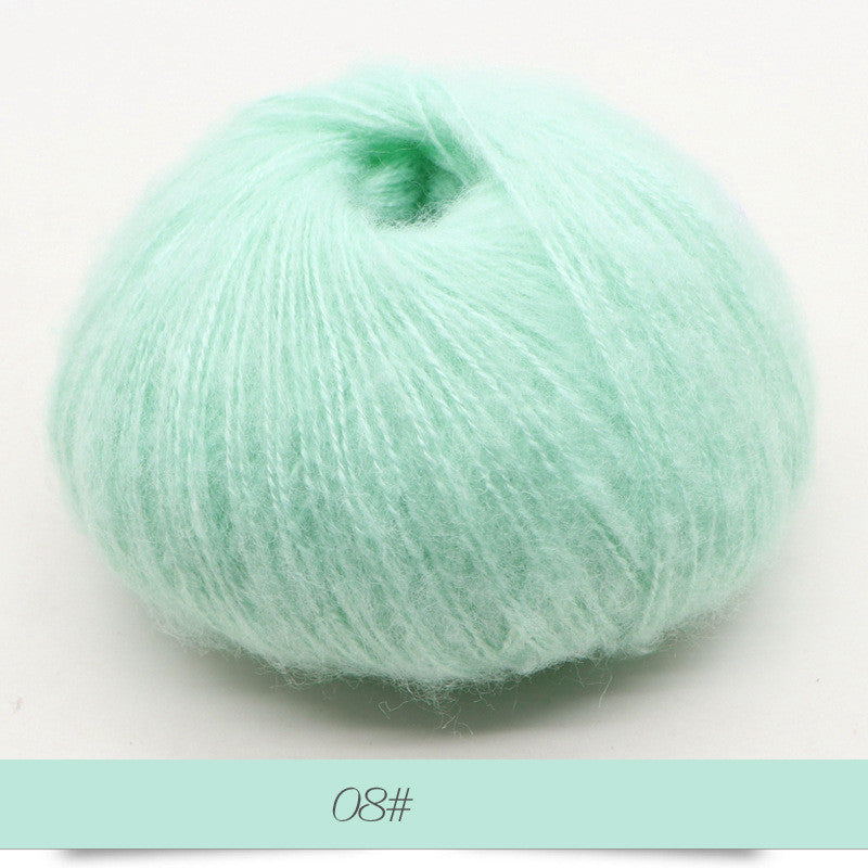 KTX-486547 Baby Mohair Sweater, Scarf, and Shawl for Spring, Autumn, and Winter Use