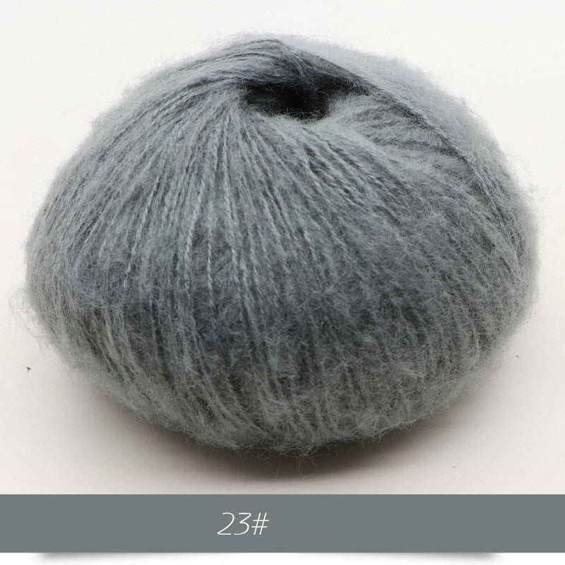 KTX-486547 Baby Mohair Sweater, Scarf, and Shawl for Spring, Autumn, and Winter Use