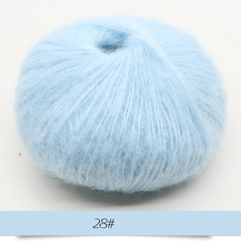 KTX-486547 Baby Mohair Sweater, Scarf, and Shawl for Spring, Autumn, and Winter Use