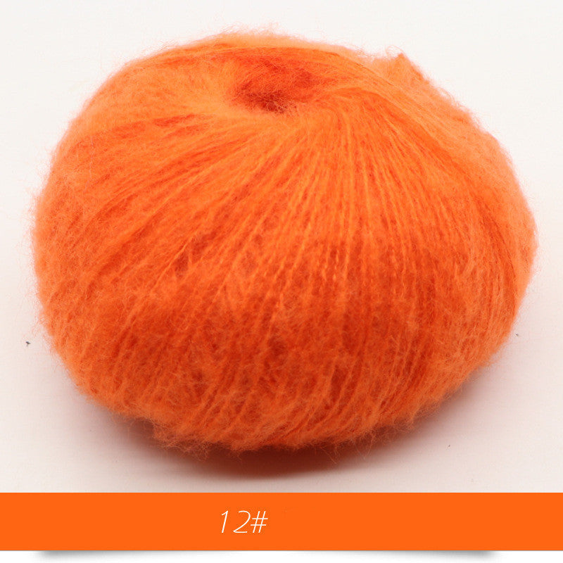 KTX-486547 Baby Mohair Sweater, Scarf, and Shawl for Spring, Autumn, and Winter Use