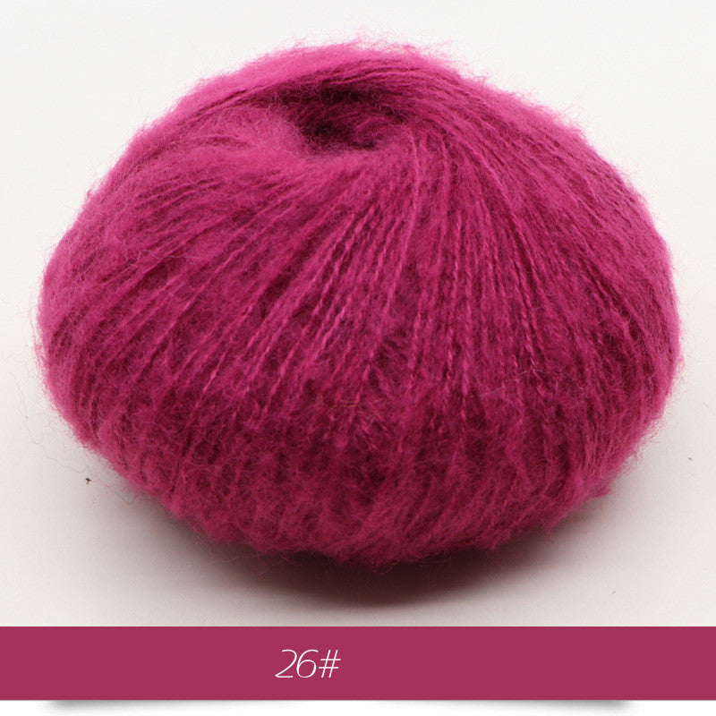 KTX-486547 Baby Mohair Sweater, Scarf, and Shawl for Spring, Autumn, and Winter Use