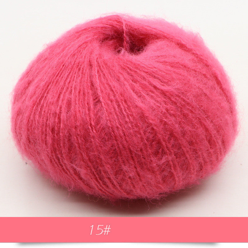 KTX-486547 Baby Mohair Sweater, Scarf, and Shawl for Spring, Autumn, and Winter Use