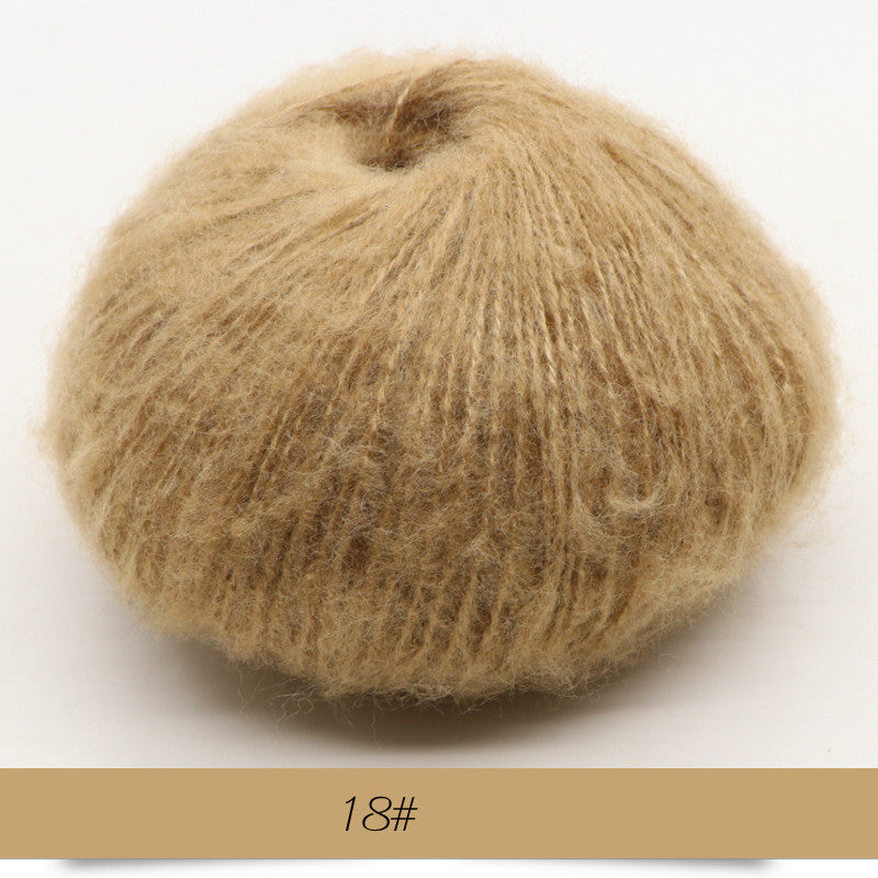 KTX-486547 Baby Mohair Sweater, Scarf, and Shawl for Spring, Autumn, and Winter Use