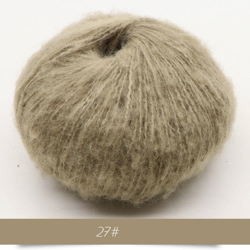 KTX-486547 Baby Mohair Sweater, Scarf, and Shawl for Spring, Autumn, and Winter Use