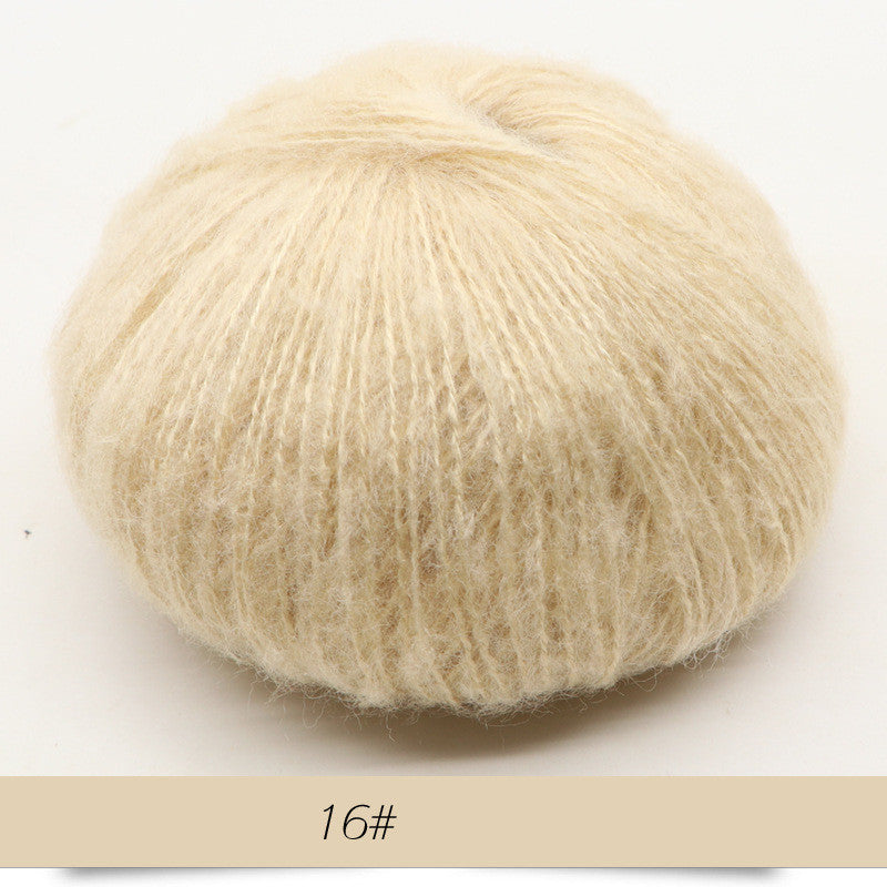 KTX-486547 Baby Mohair Sweater, Scarf, and Shawl for Spring, Autumn, and Winter Use