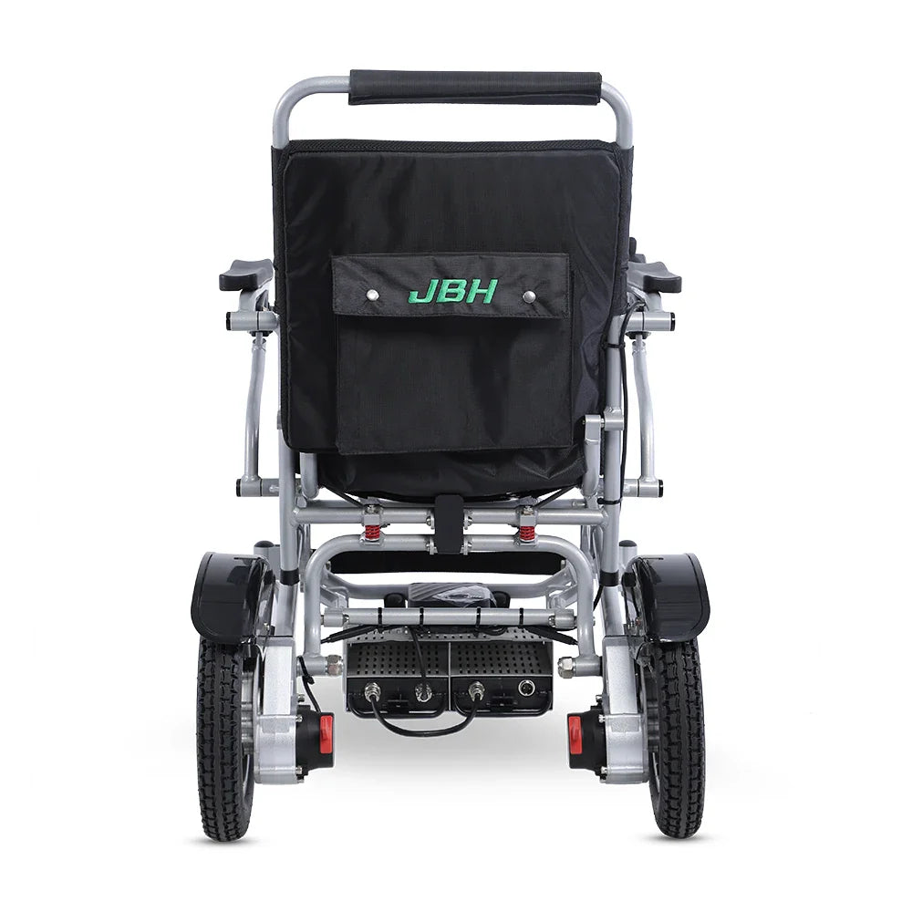 KTX-486739 Folding Commode Wheelchair with Aluminum Alloy Frame, 120 kg Capacity, 20 km Range, 6 km/h Speed
