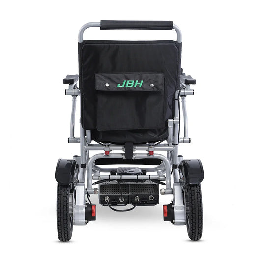 KTX-486739 Folding Commode Wheelchair with Aluminum Alloy Frame, 120 kg Capacity, 20 km Range, 6 km/h Speed