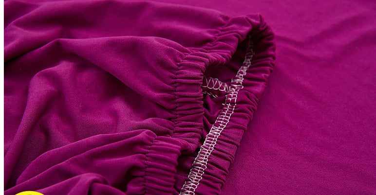 KTX-486867 Elastic Polyester and Spandex Sofa Cover Set with Pillowcases - 2 Pieces