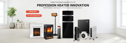 KTX-487635 Electric Oil Filled Radiator Heater with Adjustable Thermostat and Overheat Protection for Winter Heating