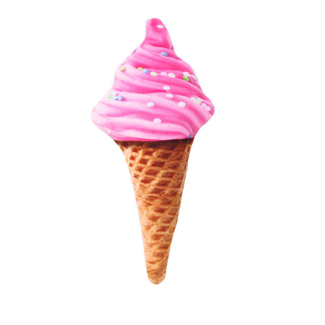 KTX-487699 Creative Vegetable Drumstick Chew Toy for Dogs and Cats - Squeaky and Fun Pet Playtime Accessory