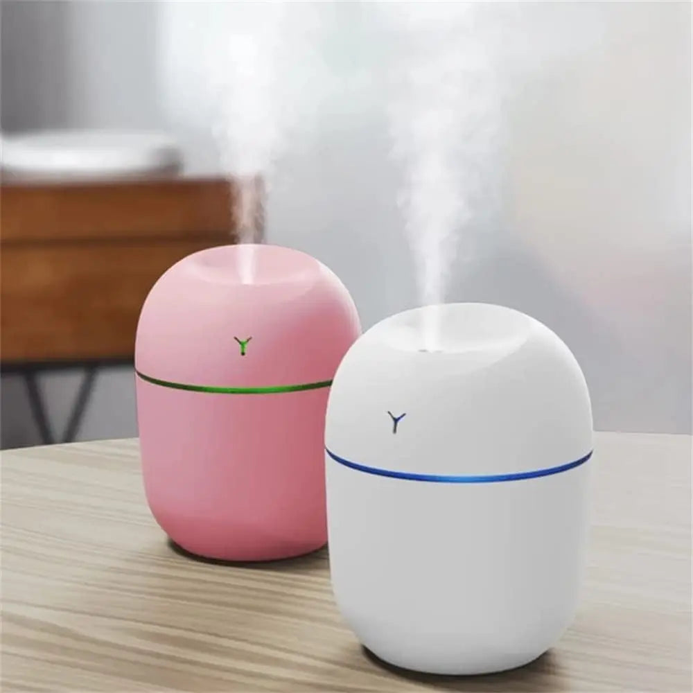 KTX-488211 Portable Ultrasonic USB Essential Oil Diffuser with LED Night Lamp for Home and Car