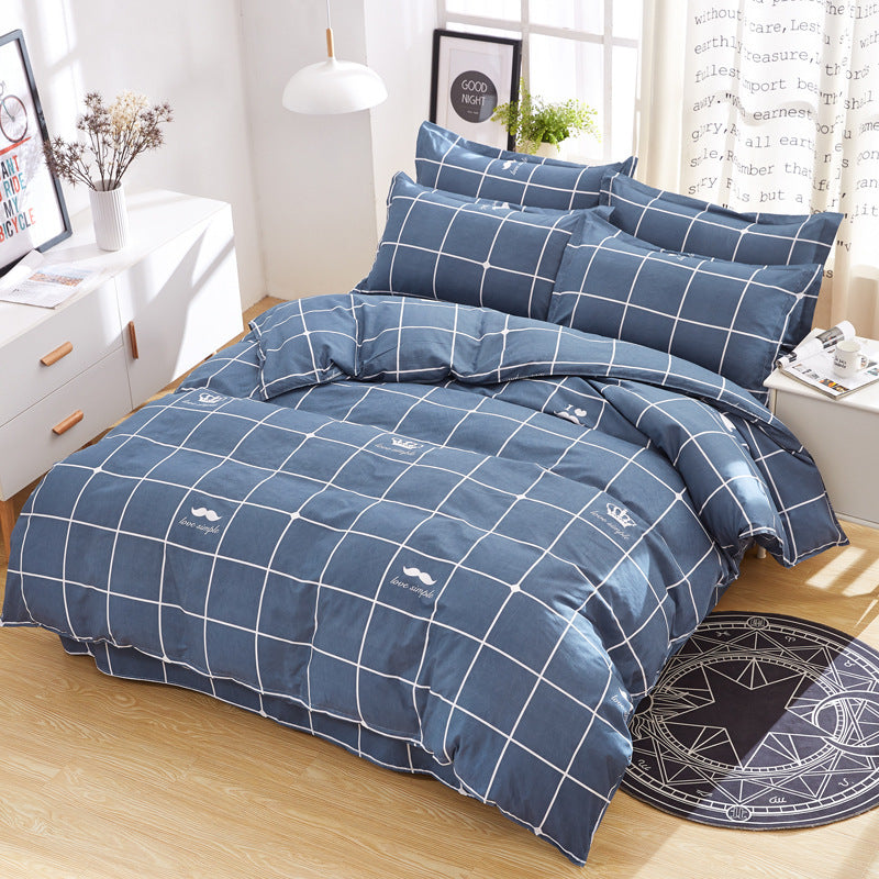 KTX-489491 Three-Piece and Four-Piece Bedding Sets in Various Designs and Sizes