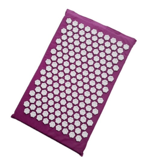 KTX-490003 Lotus Acupressure Mat Set with Pillow and Bag for Stress Relief and Relaxation
