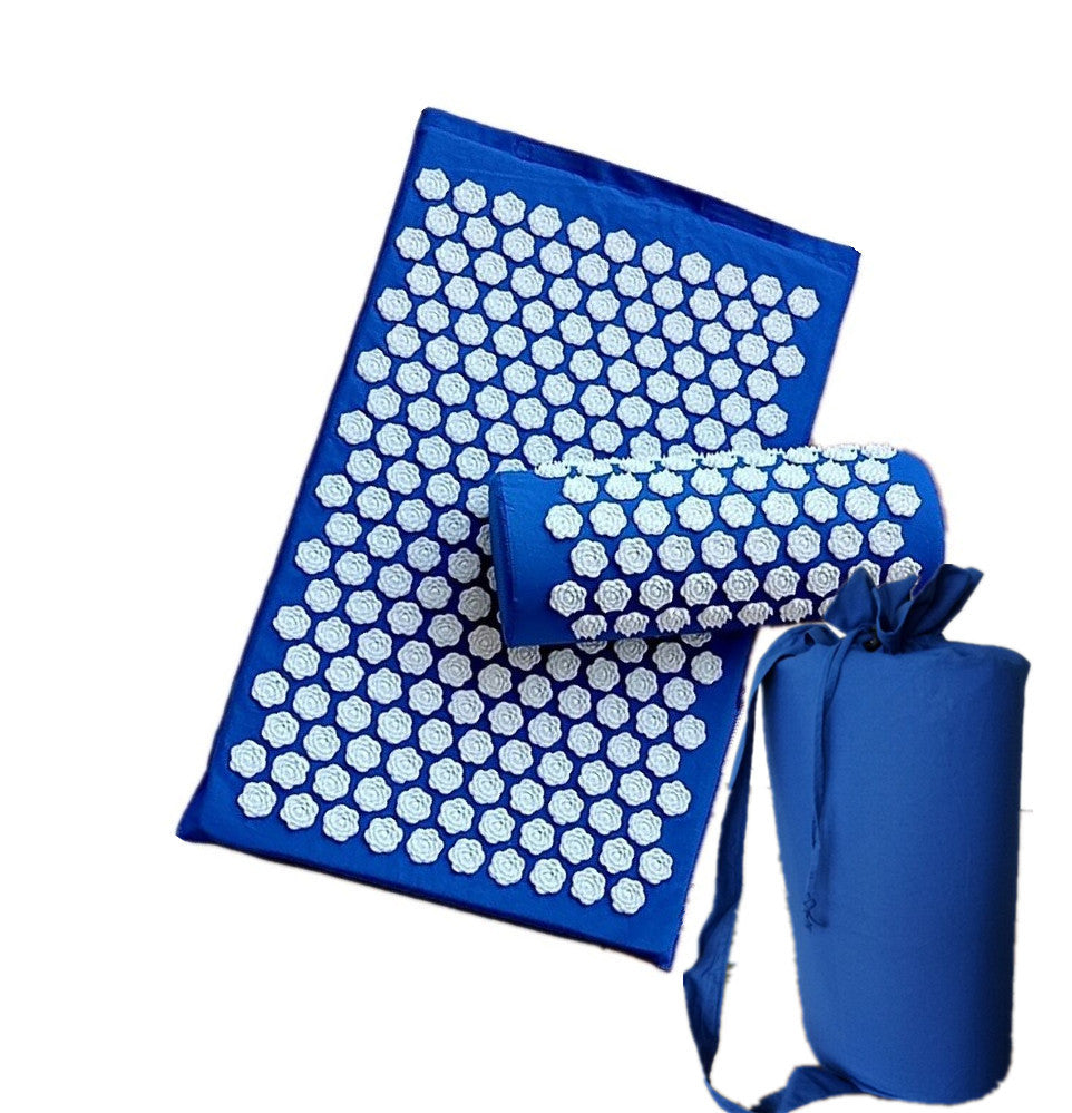 KTX-490003 Lotus Acupressure Mat Set with Pillow and Bag for Stress Relief and Relaxation