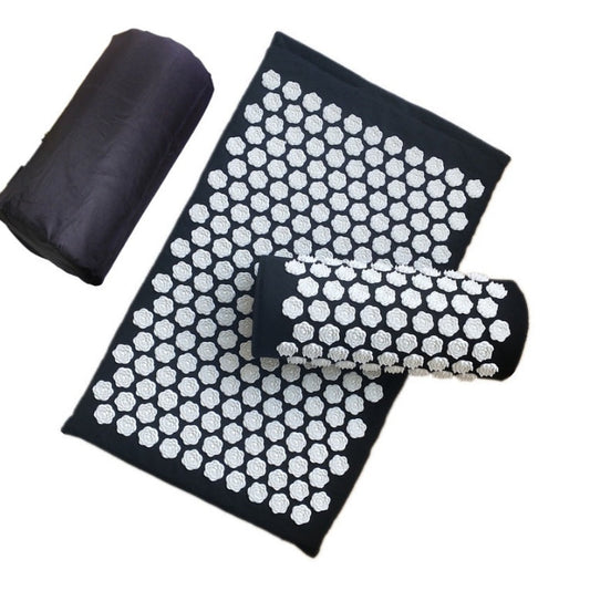KTX-490003 Lotus Acupressure Mat Set with Pillow and Bag for Stress Relief and Relaxation