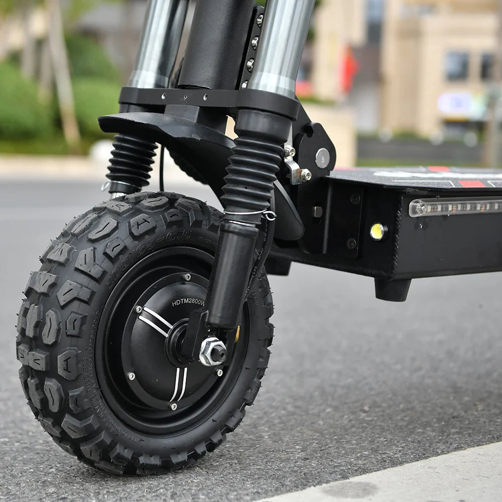 KTX-490195 High-Speed Electric Scooter with 5600W Motor, 60V 40Ah Battery, 100 km/h Max Speed, 80-100 km Range