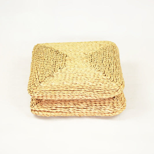KTX-491219 Thickened Rattan Woven Straw Tatami Cushion for Bay Windows – Available in Multiple Sizes and Colors