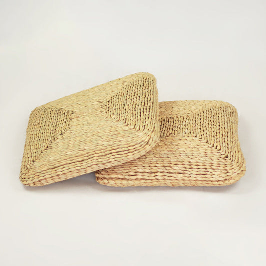 KTX-491219 Thickened Rattan Woven Straw Tatami Cushion for Bay Windows – Available in Multiple Sizes and Colors