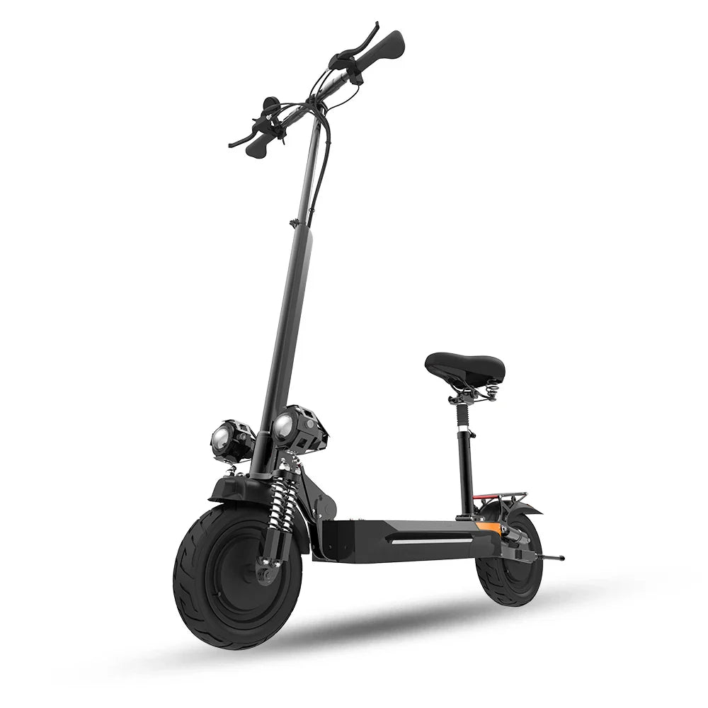 KTX-493971 Dual Motor Electric Scooter, 2400W, 40 Mph, 40 Mile Range, Foldable, Waterproof, for Adults