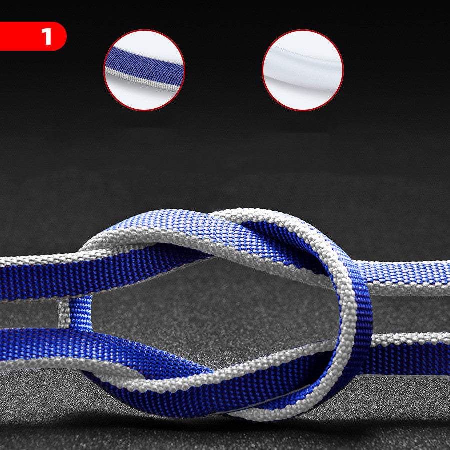 KTX-494675 Denim Braided Type-C Data Cable for Fast Charging - 1m, 2.4A Current