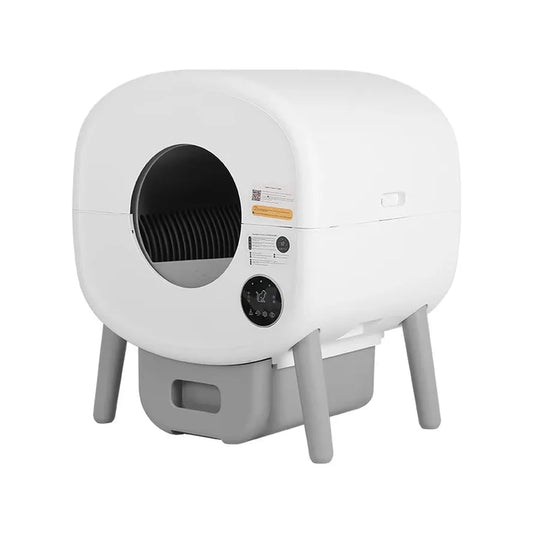 KTX-495379 Smart App-Controlled Automatic Self-Cleaning Cat Litter Box with Electronic Functionality