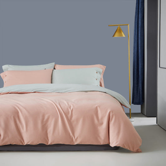 KTX-497235 Warm Duvet Cover Set in Various Colors with Soft Satin Finish for All Seasons