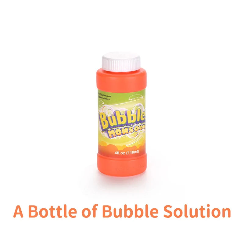 KTX-498323 Automatic Electric Bubble Blower with Mini Fan for Kids - Perfect for Outdoor Fun