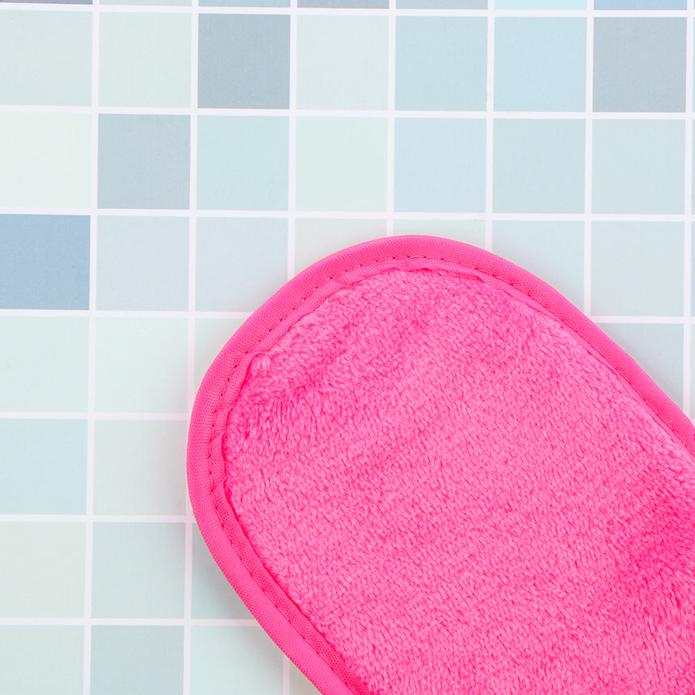 KTX-498643 Microfiber Makeup Cleansing Gloves with Exfoliation and Soft Texture