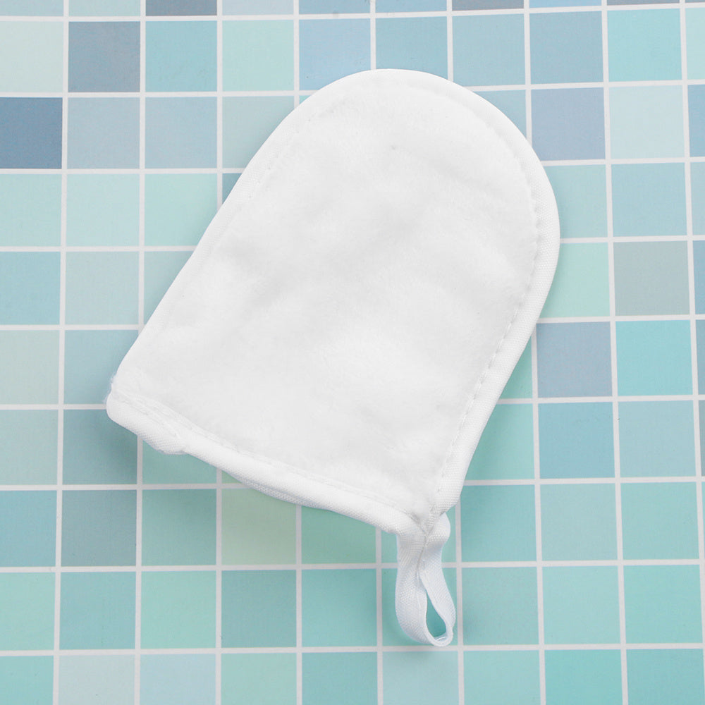 KTX-498643 Microfiber Makeup Cleansing Gloves with Exfoliation and Soft Texture
