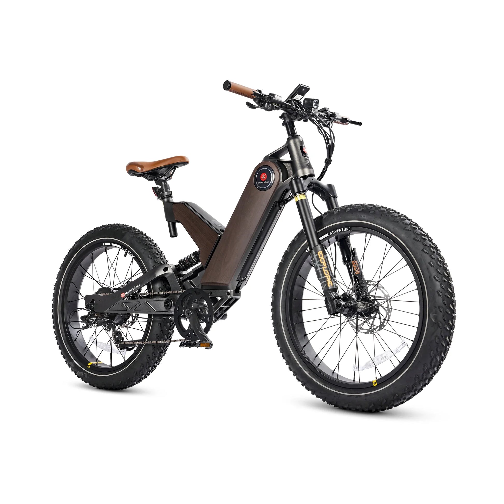 KTX-498771 750W Torque Sensor Electric Fat Tire Bike with 7-Speed Gear and 80-Mile Range
