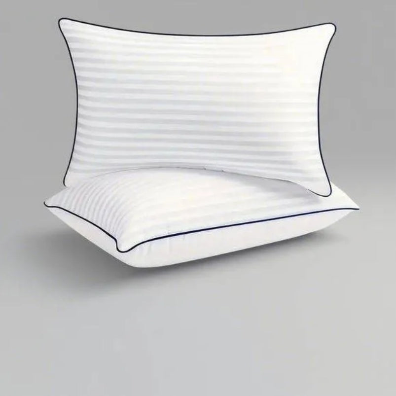 KTX-498899 Adjustable Cotton Bed Pillow with Soft Natural Filling and Breathable Cover