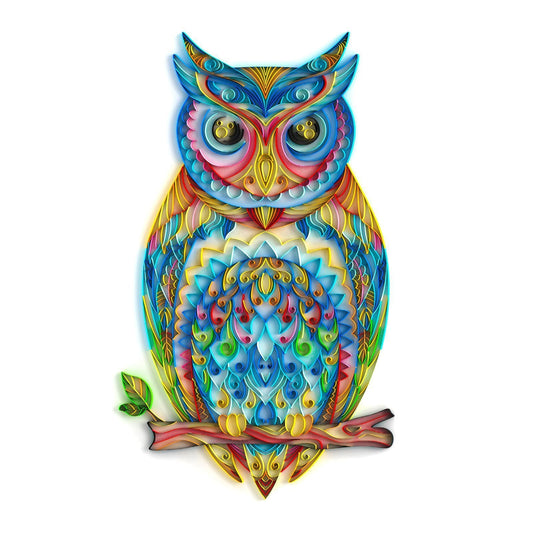 KTX-498899 Handmade Quilted Paper Craft Kit for Creative Hanging Ornaments