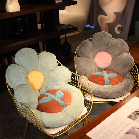 KTX-499027 Floral 50x50cm Back Cushion for Sofa Seating and Chair Support