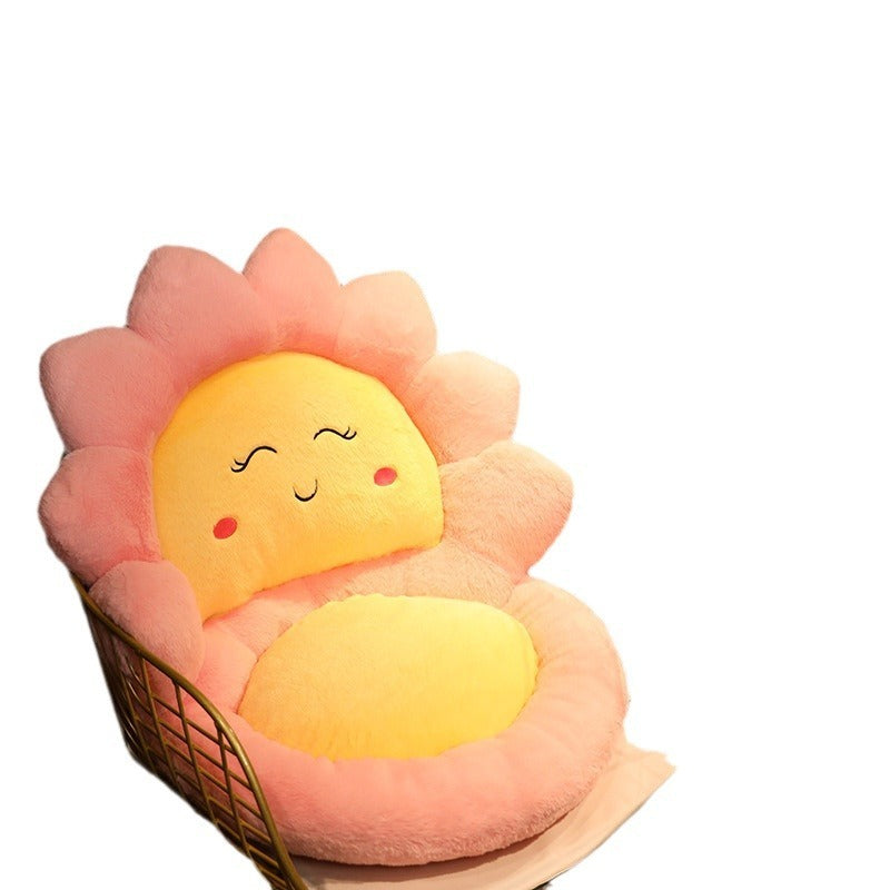 KTX-499027 Floral 50x50cm Back Cushion for Sofa Seating and Chair Support