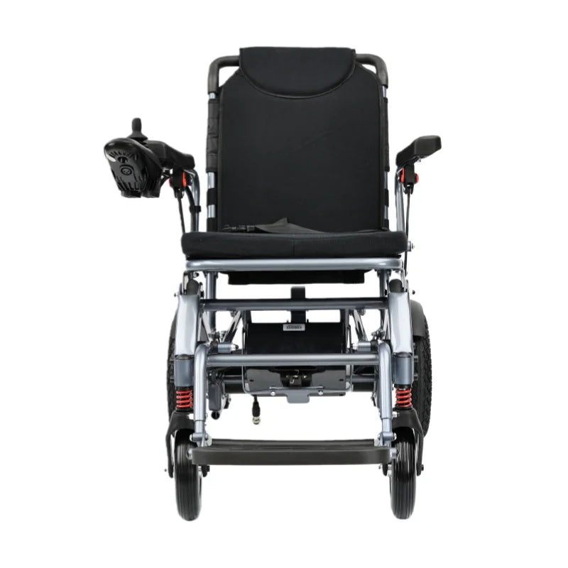 KTX-499091 Lightweight Electric Wheelchair with Electromagnetic Brake and Dual Charging - 120kg Capacity, 13Ah Lithium Battery