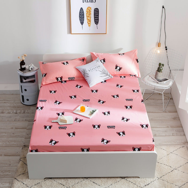 KTX-499539 Nordic Mattress Protection Cover - Quilted Polyester Fiber Fabric